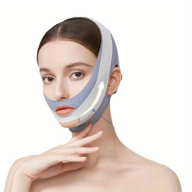 Women Facial Slimming Band Reusable Nylon Chin Cheek Lift Belt for V Line Shaping