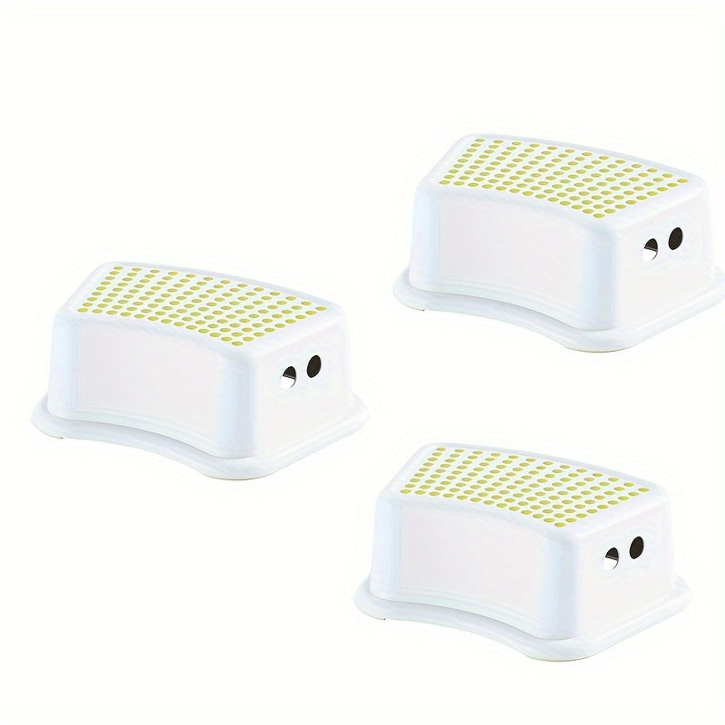 Taburete para niños 1-3 piezas antideslizante para lavabo de baño, altura para niños pequeños