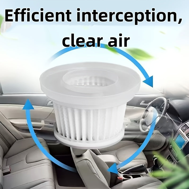 4-to'plam Silikon Avtomobil Vakuum tozalash uchun filtrlari, yuviladigan HEPA almashtirish to'plami, qo'lda ishlatiladigan vakumlar uchun