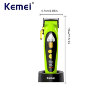 Cortapelos inalámbrico profesional con cuchillas DLC y motor de alta velocidad