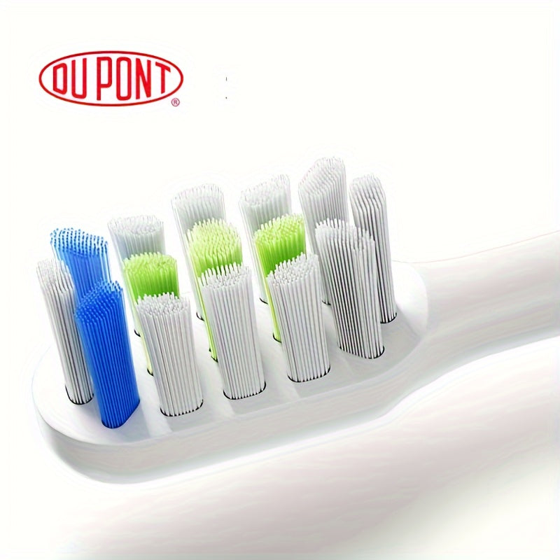 Cabezas de cepillo de dientes eléctrico de cerdas suaves para adultos Dupont, paquete de 1