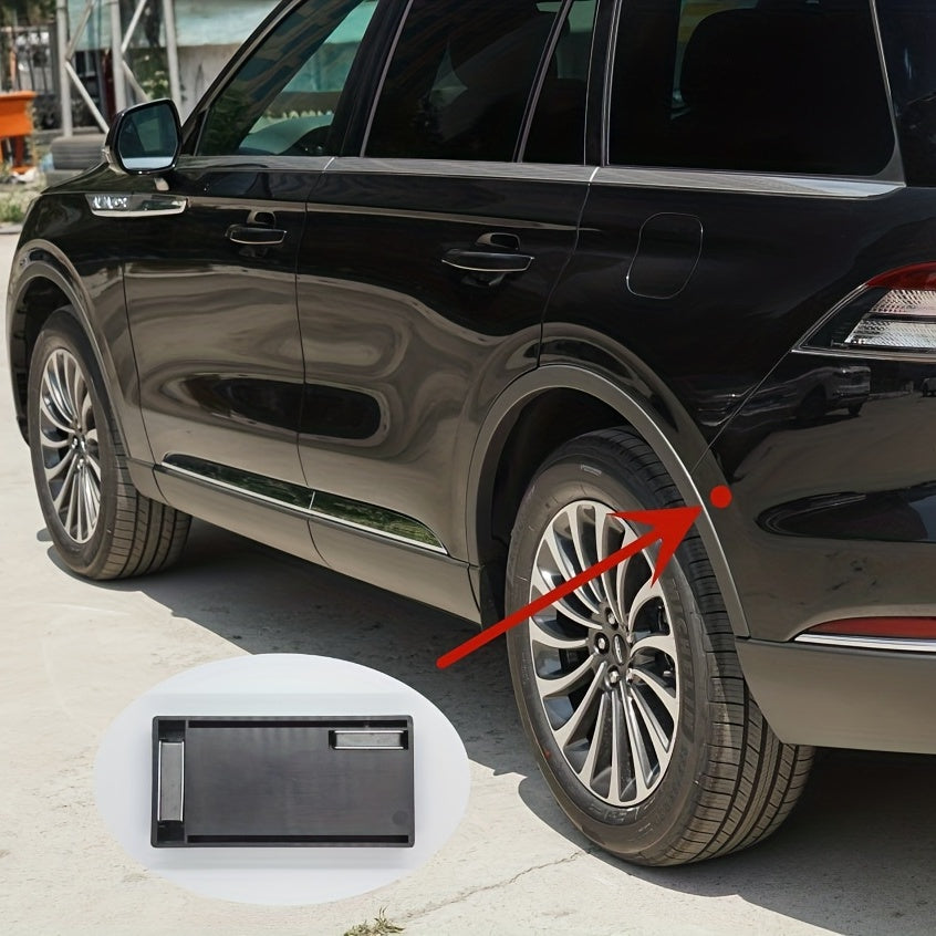 Magnetic Key Holder Black Gold Car Key Box Anti-Loss Scratch-Resistant