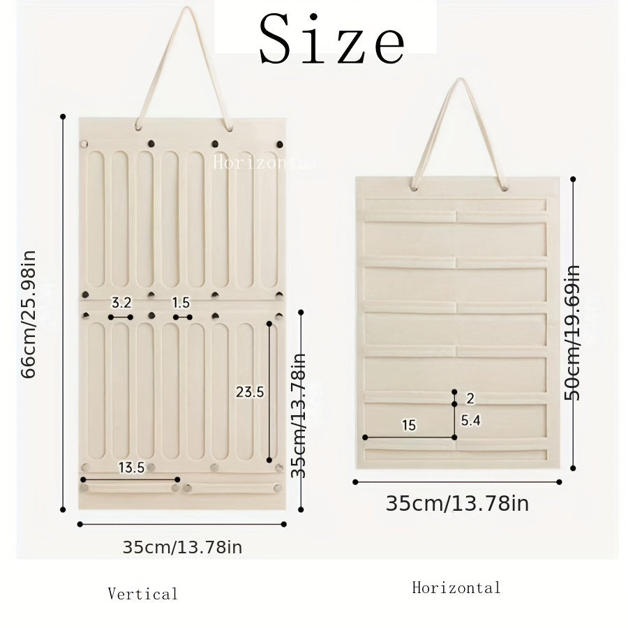 Sochni qisqich saqlash tokchasi, Ushbu osma saqlash tashkilotchisi bilan soch aksessuarlaringizni tartibga soling, devor bezak elementi