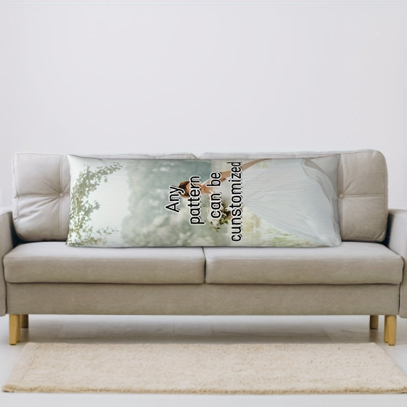 Personalized Double-Sided Photo Body Pillowcase 50.8x137.16 cm Soft Plush Gift