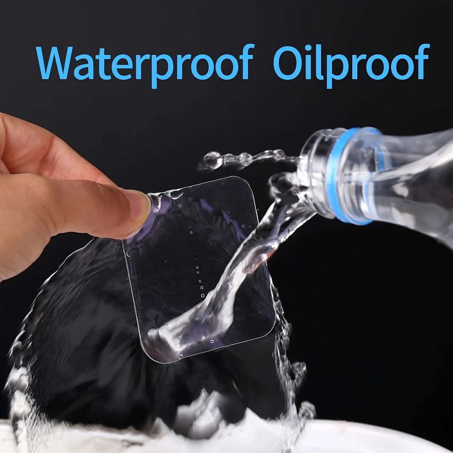 Reusable Waterproof Double-Sided Adhesive Tape for Wall Stickers and Household Use