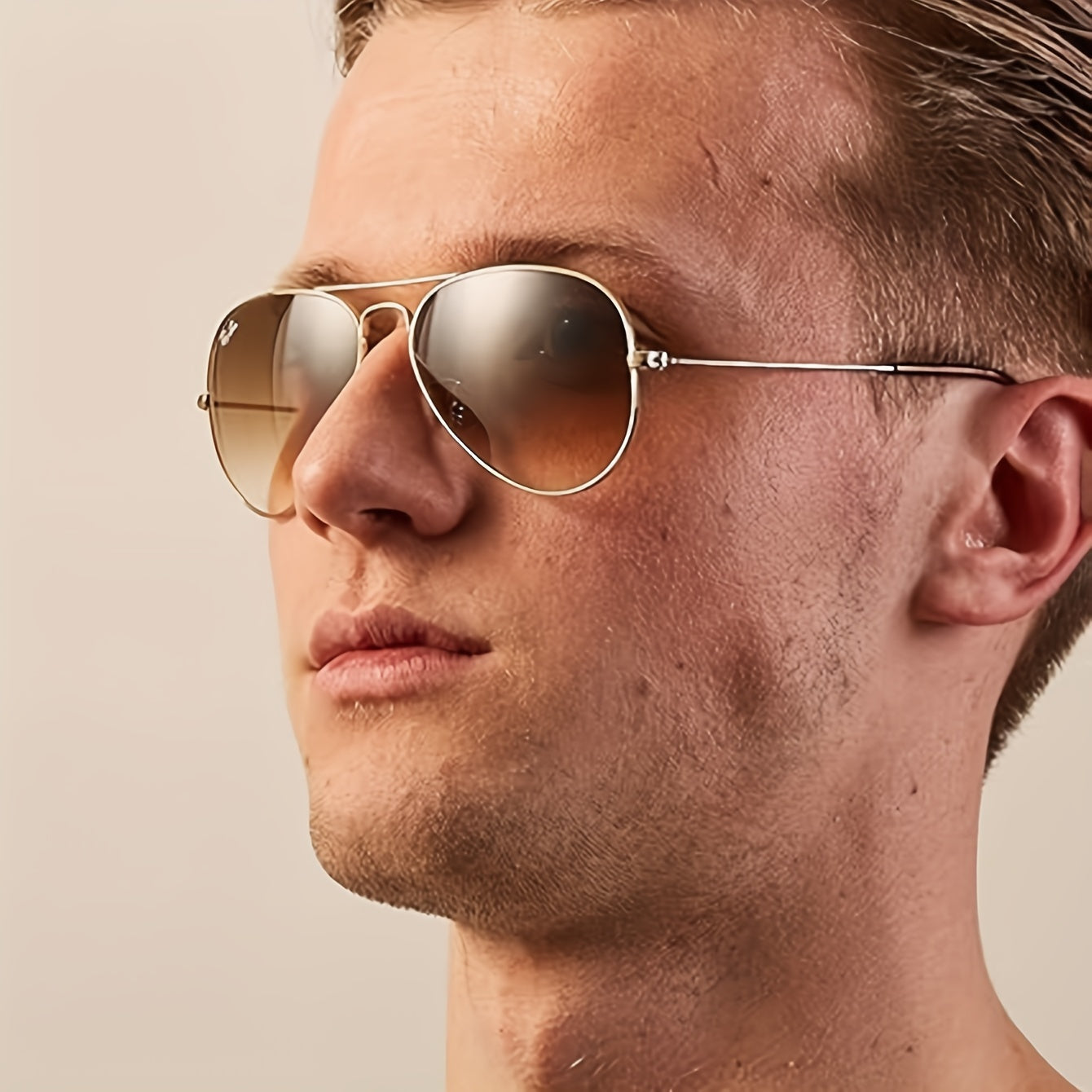 Set of 3 Unisex Pilot Glasses for Driving Fishing Outdoor Activities