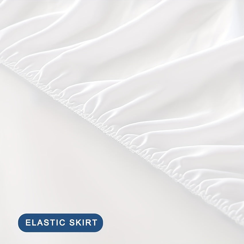 Cubierta de colchón refrescante con bolsillo profundo y cabecera acolchada sobrellenada para aliviar la espalda