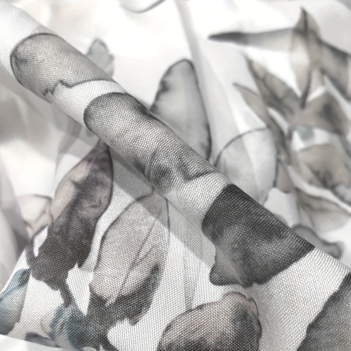 Leaf Pattern Brushed Printed Pillowcases Set of 2 Soft Breathable Home Decor