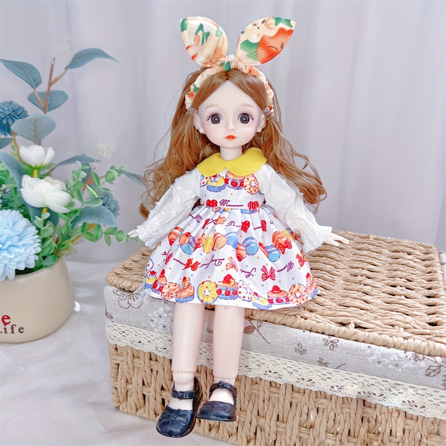 30.48 cm Fashion Doll with Ball Jointed Body for Kids Anime and Movie Themed Princess Style