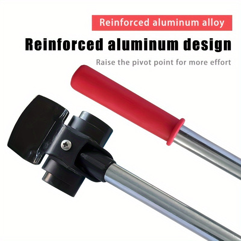 Heavy-Duty Furniture Moving Tool Set 8 Pieces Steel with Rubber Wheels 158.76KG Capacity