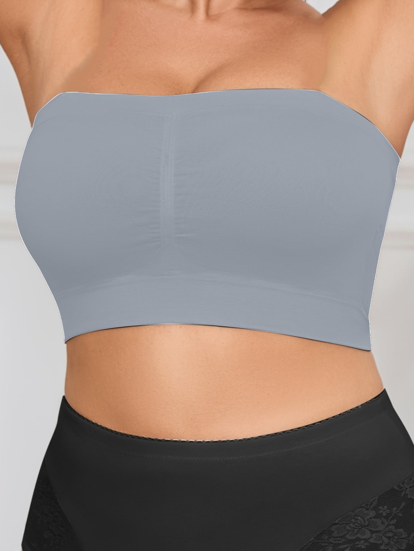 Plus o'lchamli shuningdek, simsiz, bo'shliqsiz sport bralar, 5 ta paket