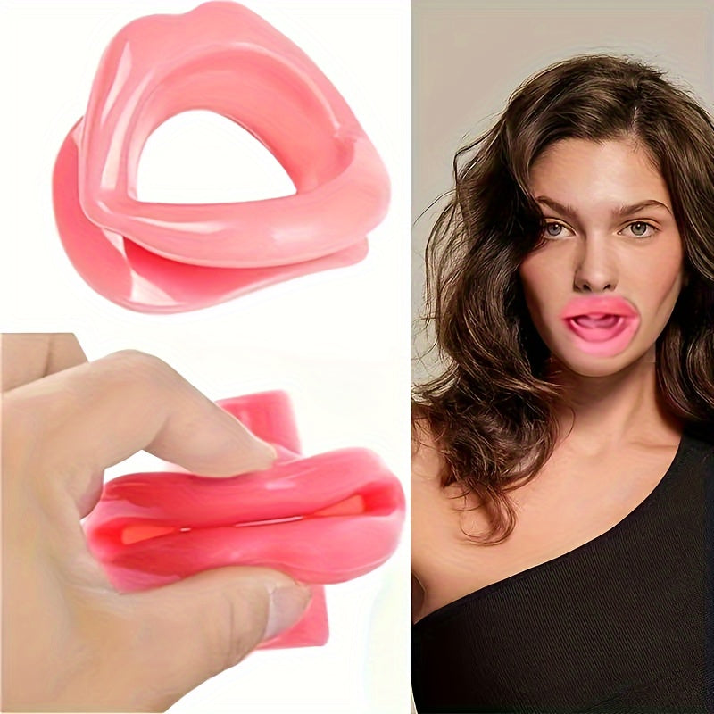 Silicone Lip Corrector Facial Fitness Tool for Women Oral Smile Trainer Portable