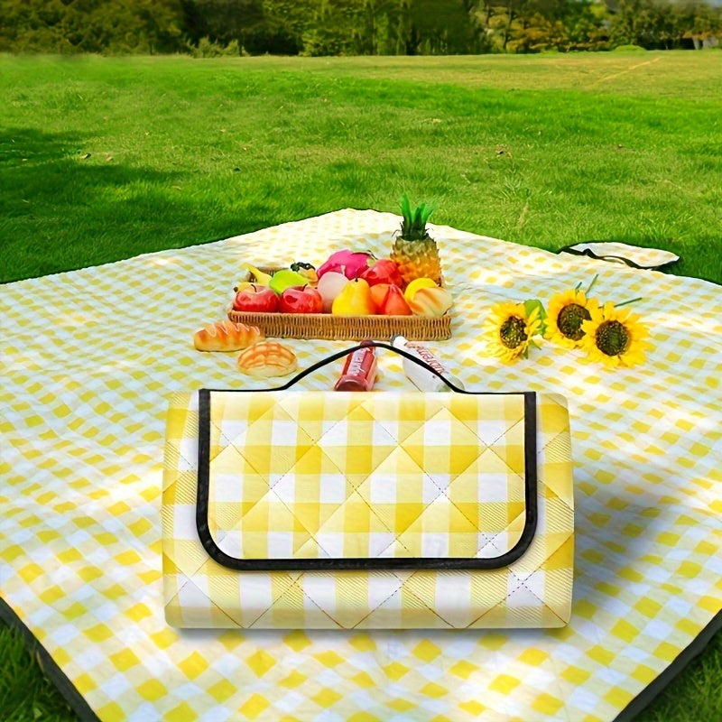 Детский игровой коврик - размер 2x2 м, нескользящий, водонепроницаемый и складной для безопасного ползания и игры