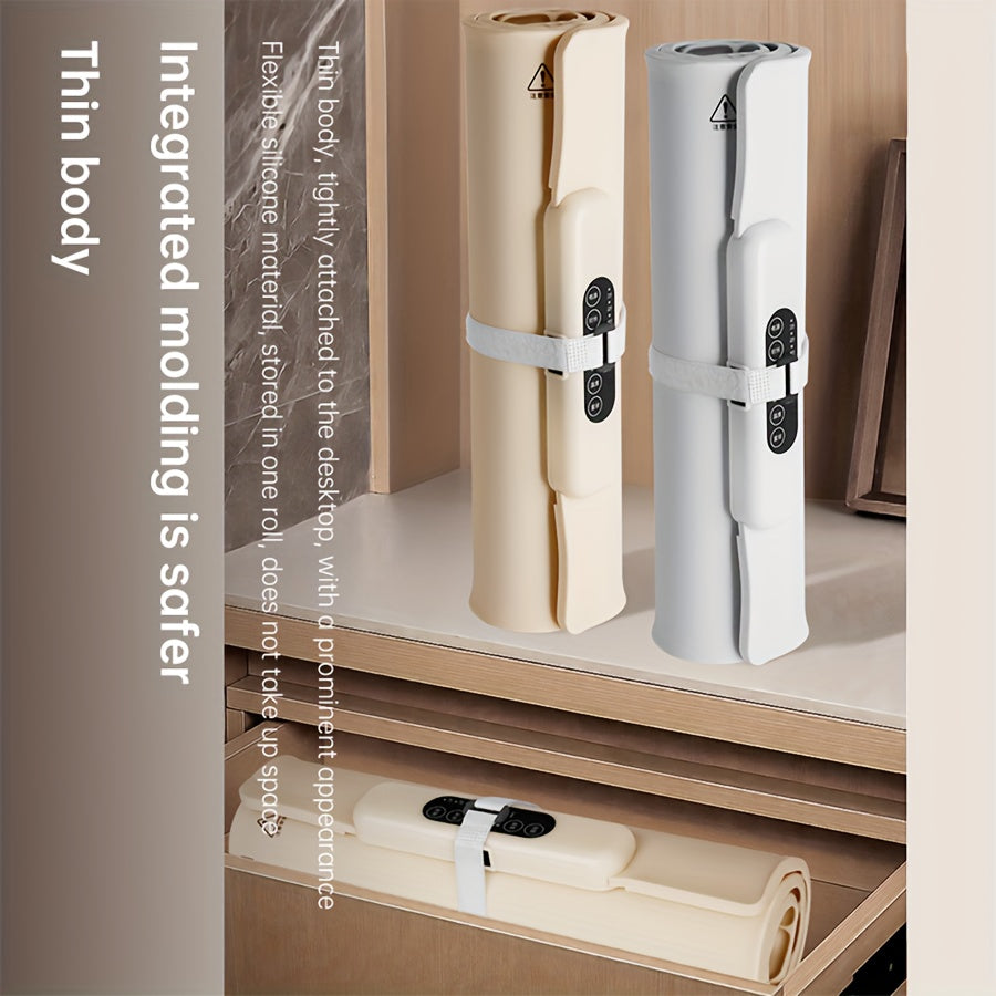 Regulación europea para calefacción inteligente doméstica de temperatura constante, tabla de corte multifuncional, placa de aislamiento de silicona plegable