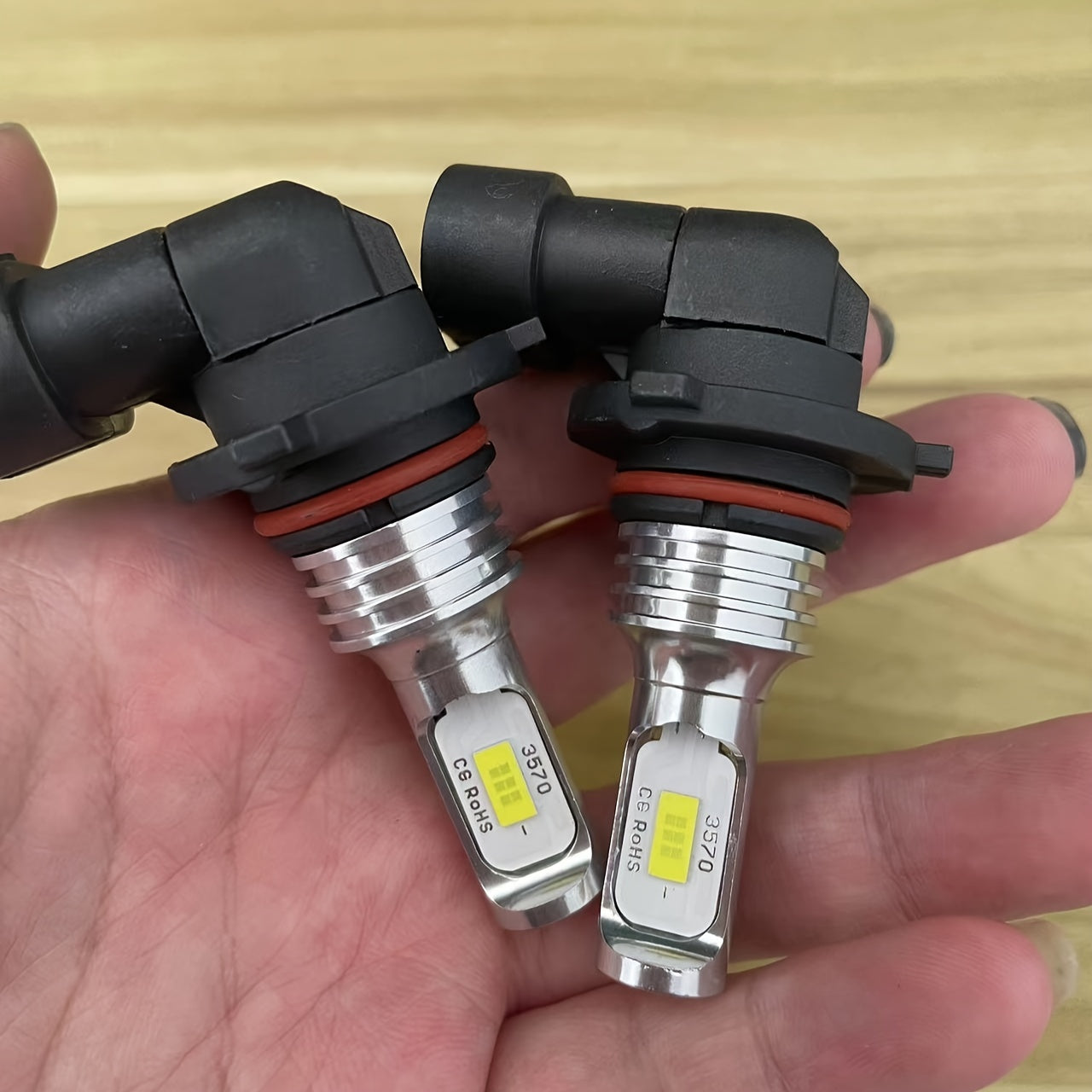 Car LED Fog Light Bulbs 6000K White H7 H8 H9 H10 H11 12V