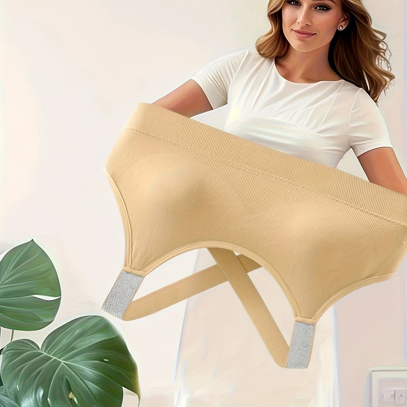 Women's Breathable Seamless Wireless Sports Bra with Removable Pads