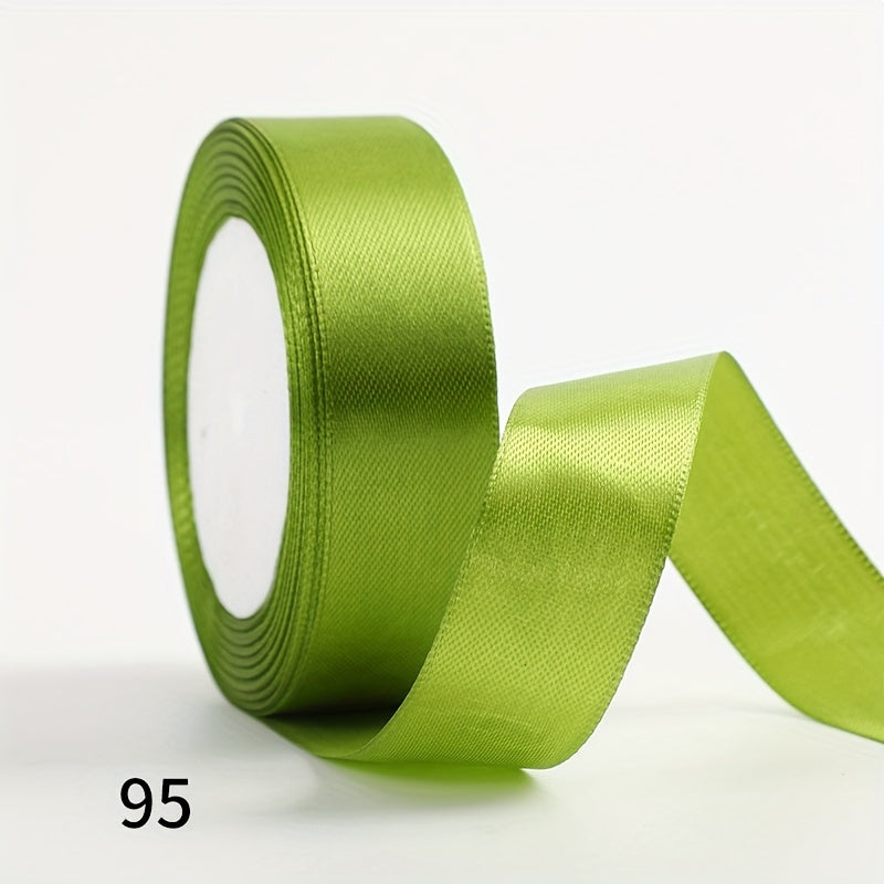 Satin Ribbon 2.5cm Wide 25 Yards Long for Gift Wrapping Wedding Decoration