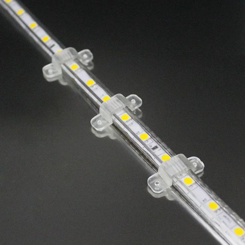 Pack of 10/20 Transparent Adhesive LED Strip Light Clips for COB LED Lights