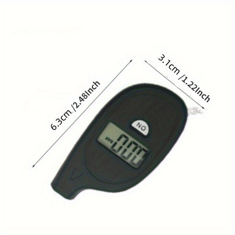 Motorcycle Tire Pressure Tester Digital LCD Gauge Car Safety Tool