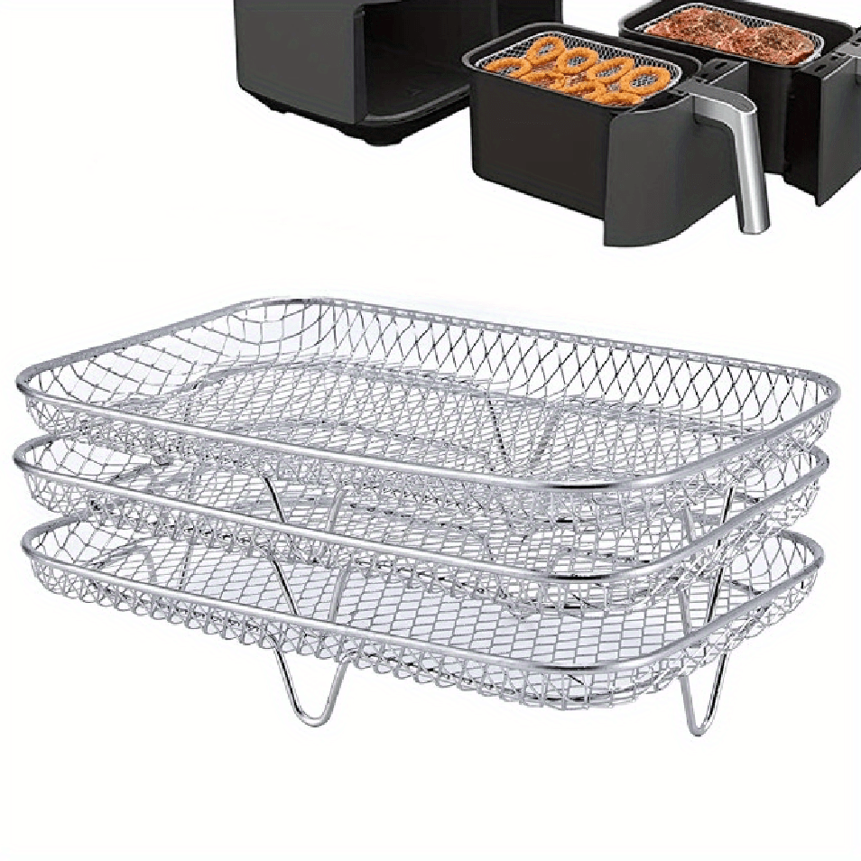 Air Fryer Accessories Set with Grill Racks Steaming and Dehydration Racks