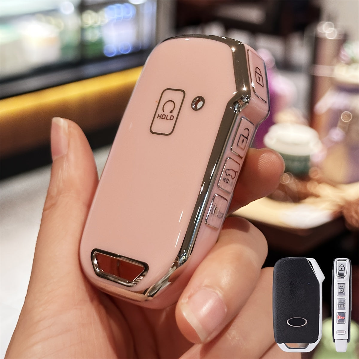 Soft TPU Key Fob Cover for Car Key Protector Skin for SUV Sedan Accessory