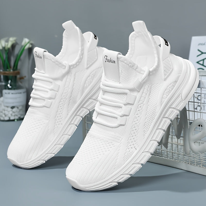 Women's Casual Knit Sneakers, Multi-Color Lightweight Running Walking Shoes