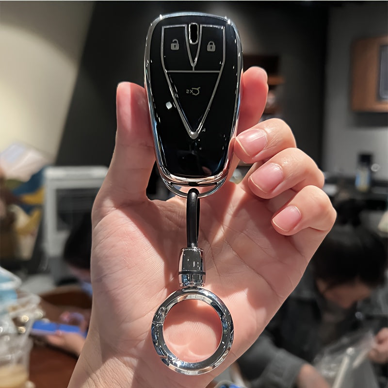 Чехол-накладка для автомобильного ключа из TPU для внедорожников, 3/4/5 кнопок, автомобильные аксессуары