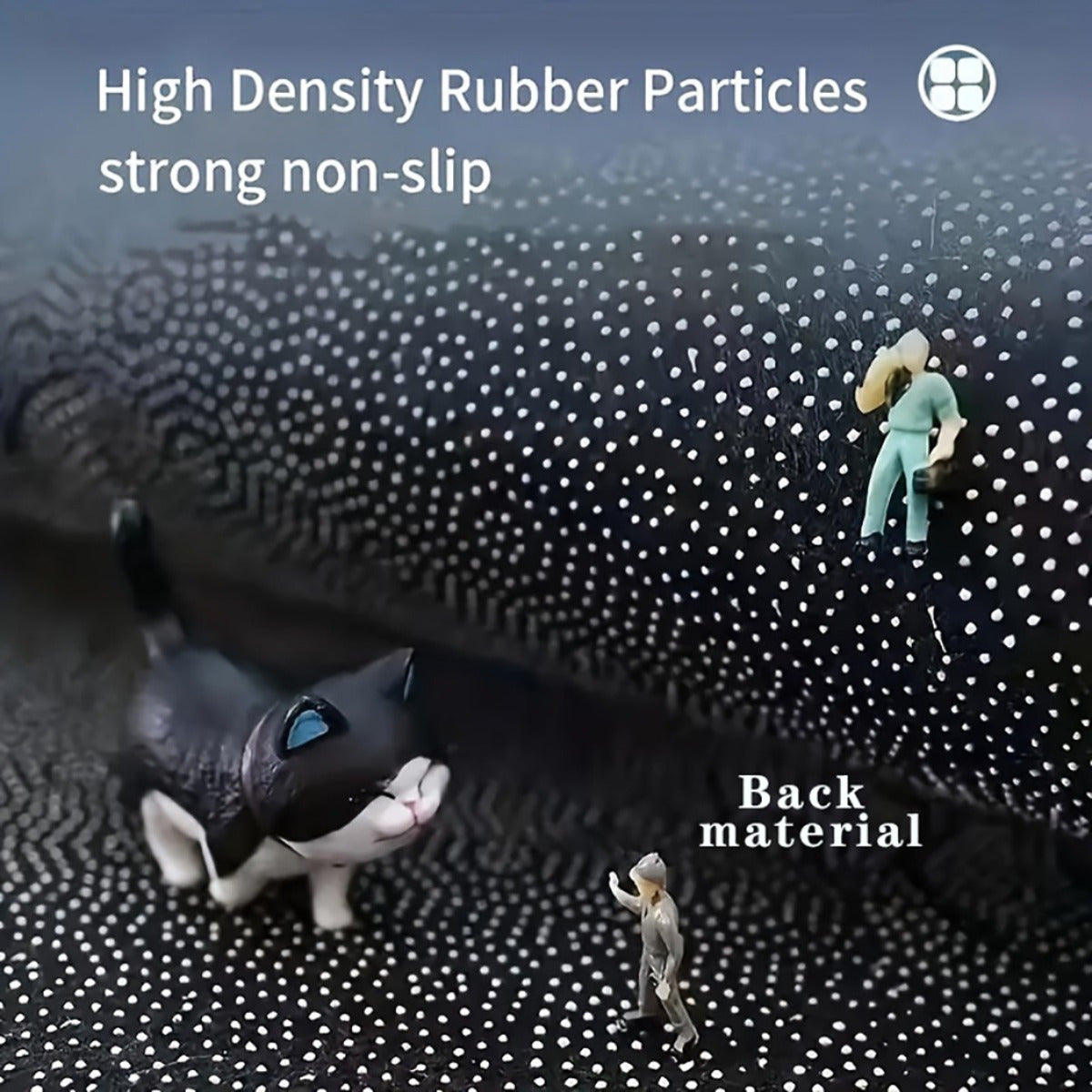 Universal Car Trunk Mat Gold Crown VIP Style Cargo Liner for Vehicles