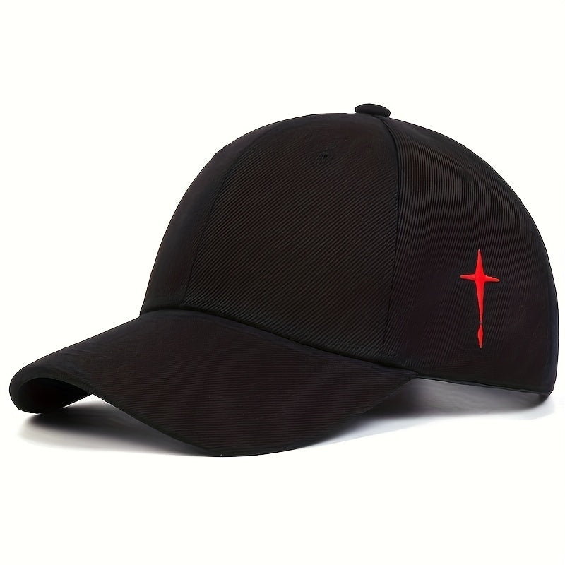 Men's Adjustable Cross Baseball Cap for Spring Summer Fall Gifts