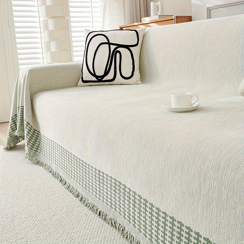 Декоративная накидка на диван для домашних животных, всесезонная, нескользящая, моющаяся в машине, для гостиной, спальни, офиса