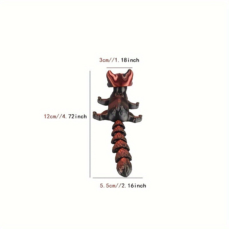 Fantasy Cat Figurine with Articulated Joints No Electricity Required Gift for Occasions
