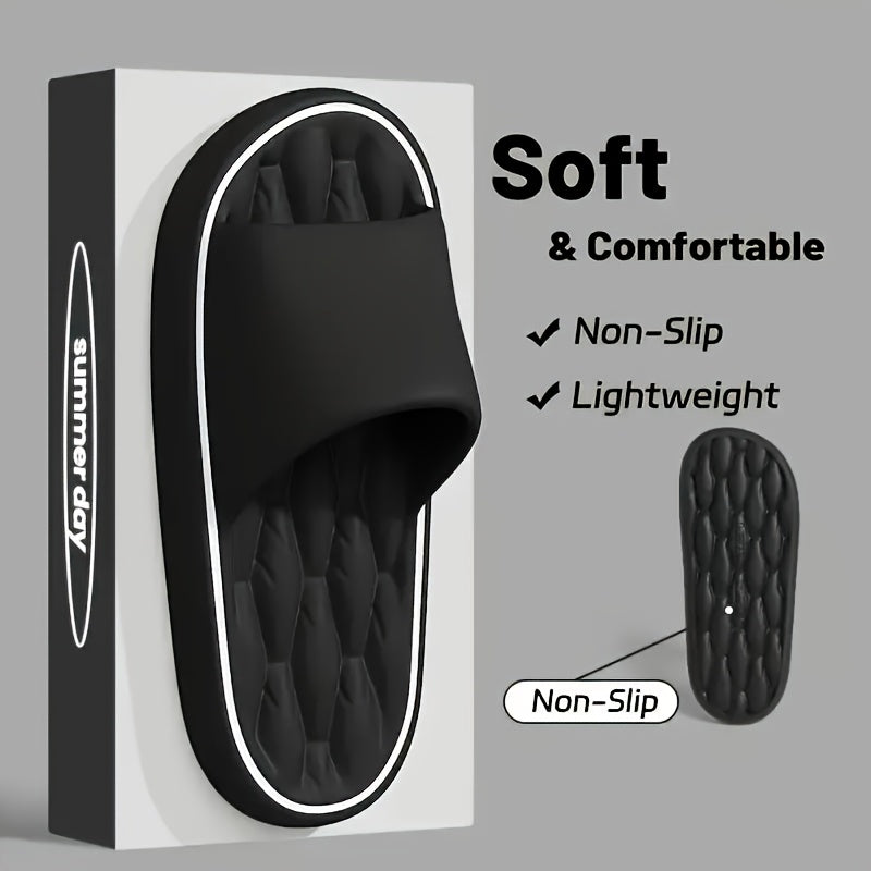 Unisex EVA Non-Slip Sandals Minimalist Stripe All Seasons Wearable