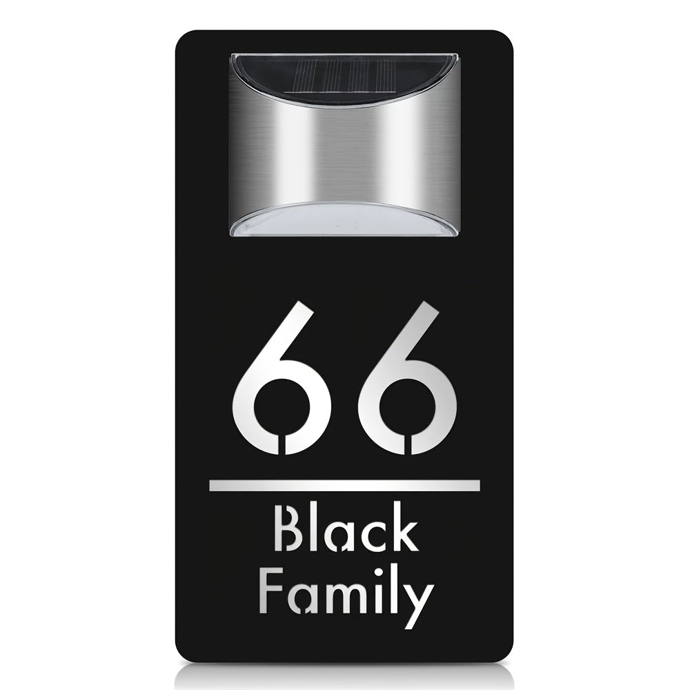 Shaxsiylashtirilgan 3D Akril Manzil Belgisi