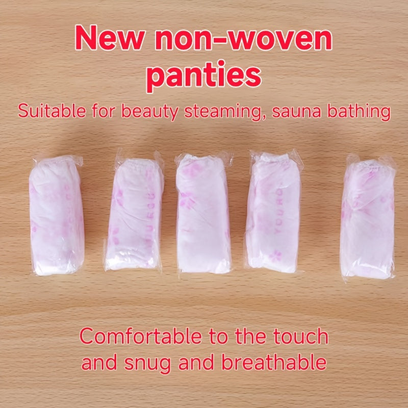 Ropa interior desechable de viaje 100 piezas transpirable cómoda empaquetada individualmente