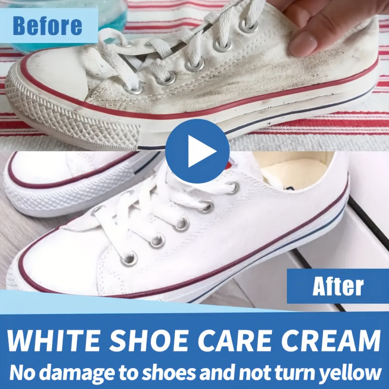 Shoe Care Kit for Sneakers Boots Canvas Whitens Yellowing 150G