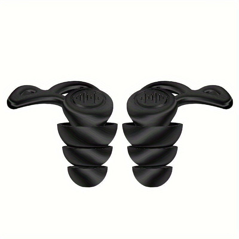 Reusable Silicone Earplugs for Sleeping Noise Cancelling Swimming Comfort