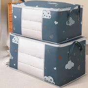 Foldable Storage Bags with Handles for Blankets Bedding and Moving Moisture Dust Resistant