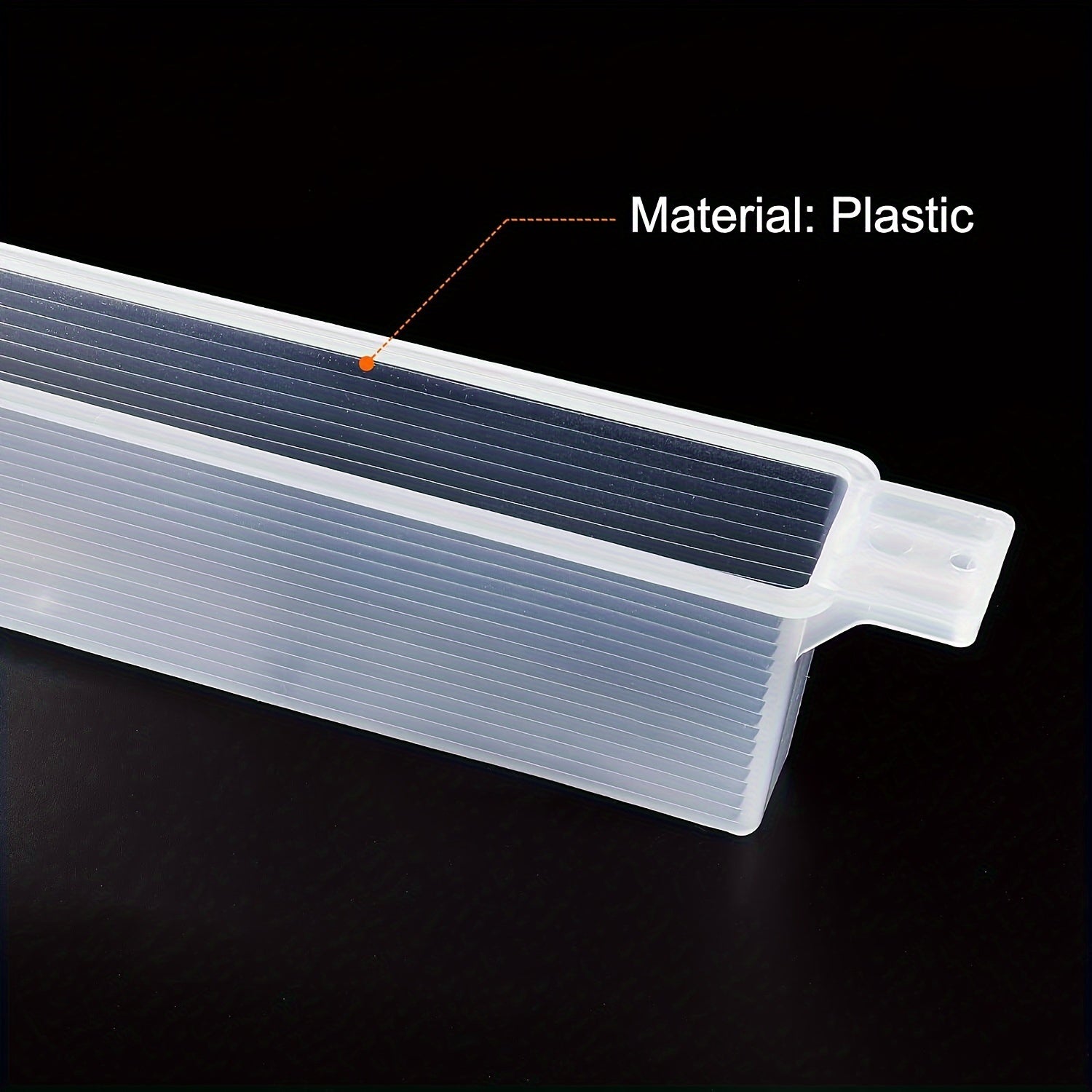 Juego de 5 bandejas de plástico para alimentador de abejas con miel para agua y azúcar en la entrada de la colmena translúcido