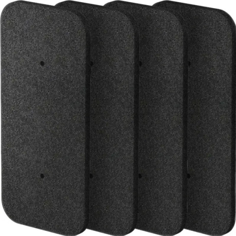 2/4/6 dona Hoover Candy 40006731 uchun quruq filtrlar, Energiya samaradorligi sinfi G, 275 X 125 X 10Mm kondensatsiya va issiqlik nasosli quruq mashinalar uchun g'ovak filtrlar - qora polyester tolali filtrlar bilan