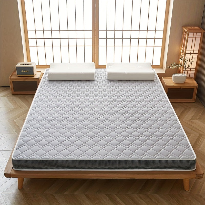 Latex and Memory Foam Mattress 5.08cm Thick Soft Breathable Bedroom Dorm