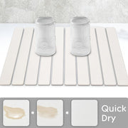 Diatomaceous Earth Dish Drying Mat 60x40cm Absorbent Non-Slip Kitchen Bathroom