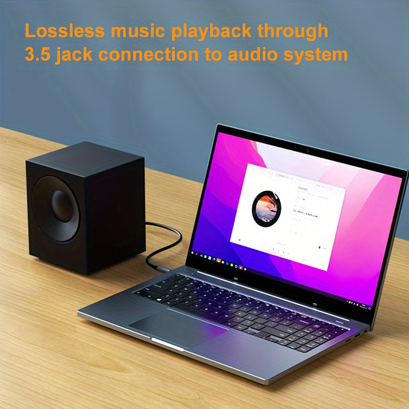 3.5mm to 6.35mm Audio Cable Male to Male High-Fidelity Sound for PC Phone Guitar Microphone Amplifier