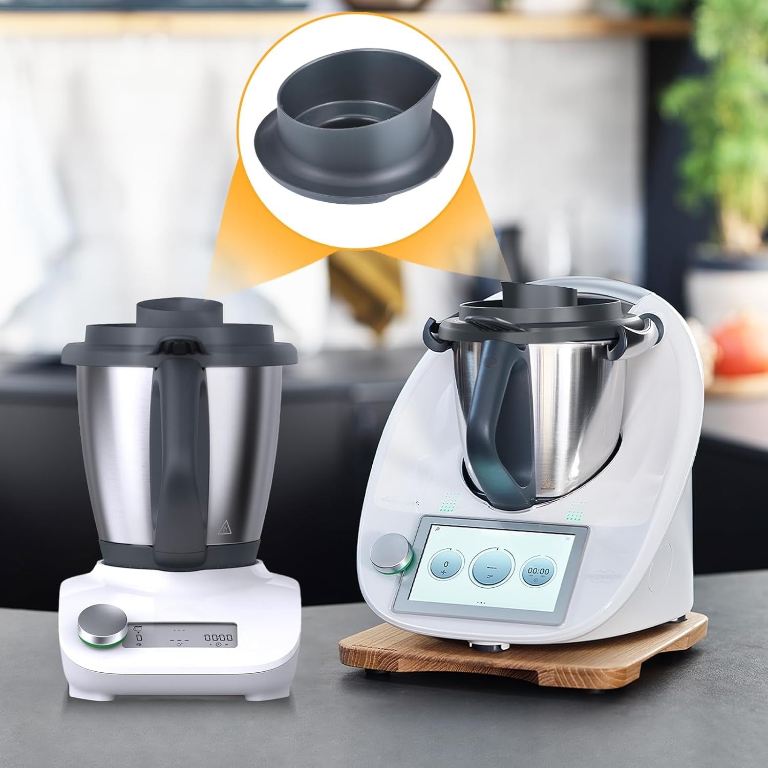 Measuring Cup Heat-Resistant Plastic with Scale for TM6 TM5