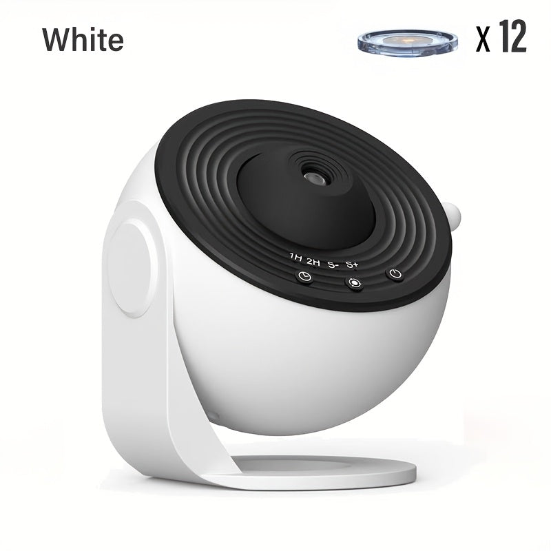 Galaxy Projector with 360° Rotation Star-Shaped Nebula Ceiling Light for Bedroom Romantic Gift