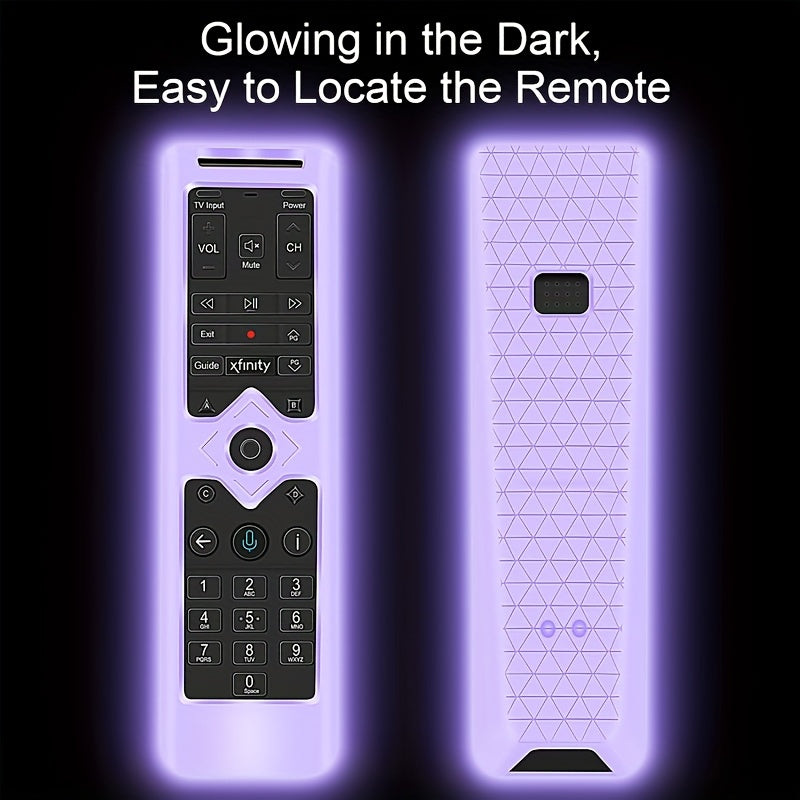 Funda de silicona para control remoto para control remoto de voz, funda protectora a prueba de golpes para Xfinity XR15