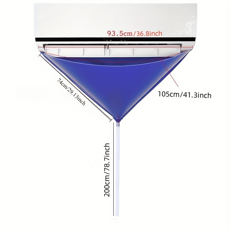 Air Conditioner Cleaning Kit 3 Pieces Non-Electric Water Collection Pipe Cover