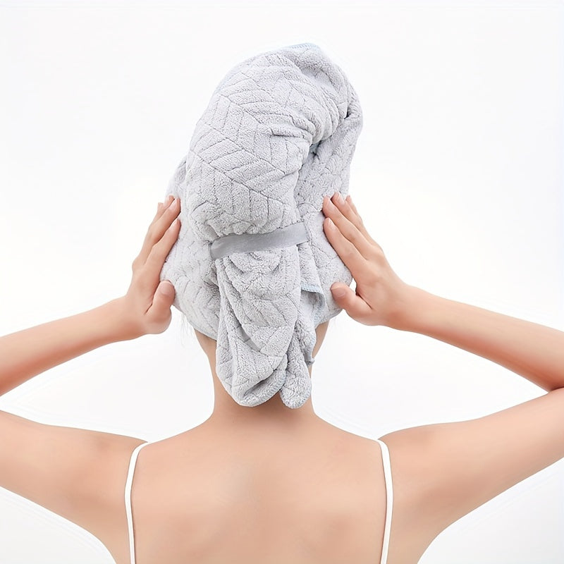 Uzoq, qalin va jingalak sochli ayollar uchun tez quriydigan mikrofiber soch sochiq. Har kuni qulaylik uchun elastik lenta bilan yumshoq koral fliys material. Tez quritish uchun bej rangli tuzilma.