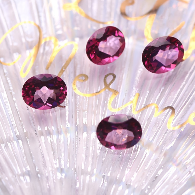 Кольцо в форме яйца с голубым топазом и розовым топазом с кристально чистыми драгоценными камнями