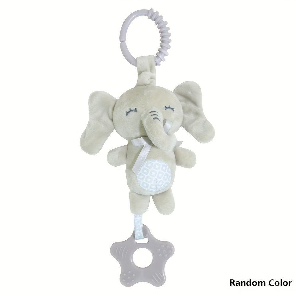 Sensory Baby Toys for Newborns and Infants Crinkle Squeaky Teether Hanging Rattles Car Seat Crib Stroller Toys