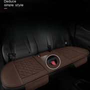 Car Seat Covers 1/2/3pcs Black Faux Leather Universal All Seasons Wear-Resistant